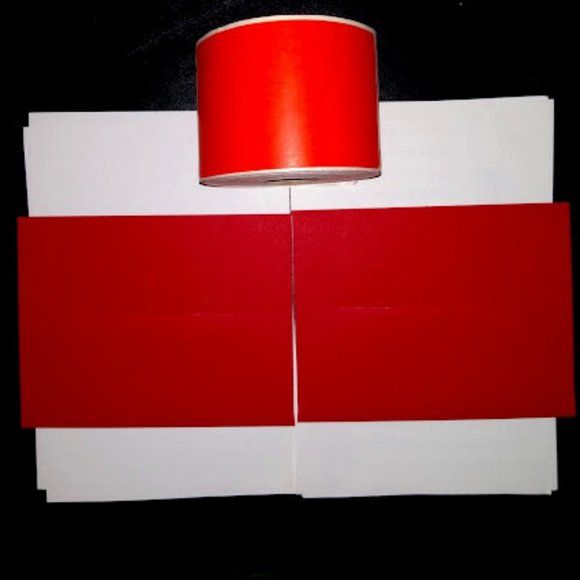 9pc CARTOON GIRL/GOTH DEVIL WOMAN WRITING PAPER/ENVELOPES + DYMO SHIPPING LABELS - Picture 5 of 5